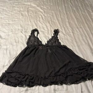 Victoria’s Secret Sexy Little Things Sheer Black Nightie